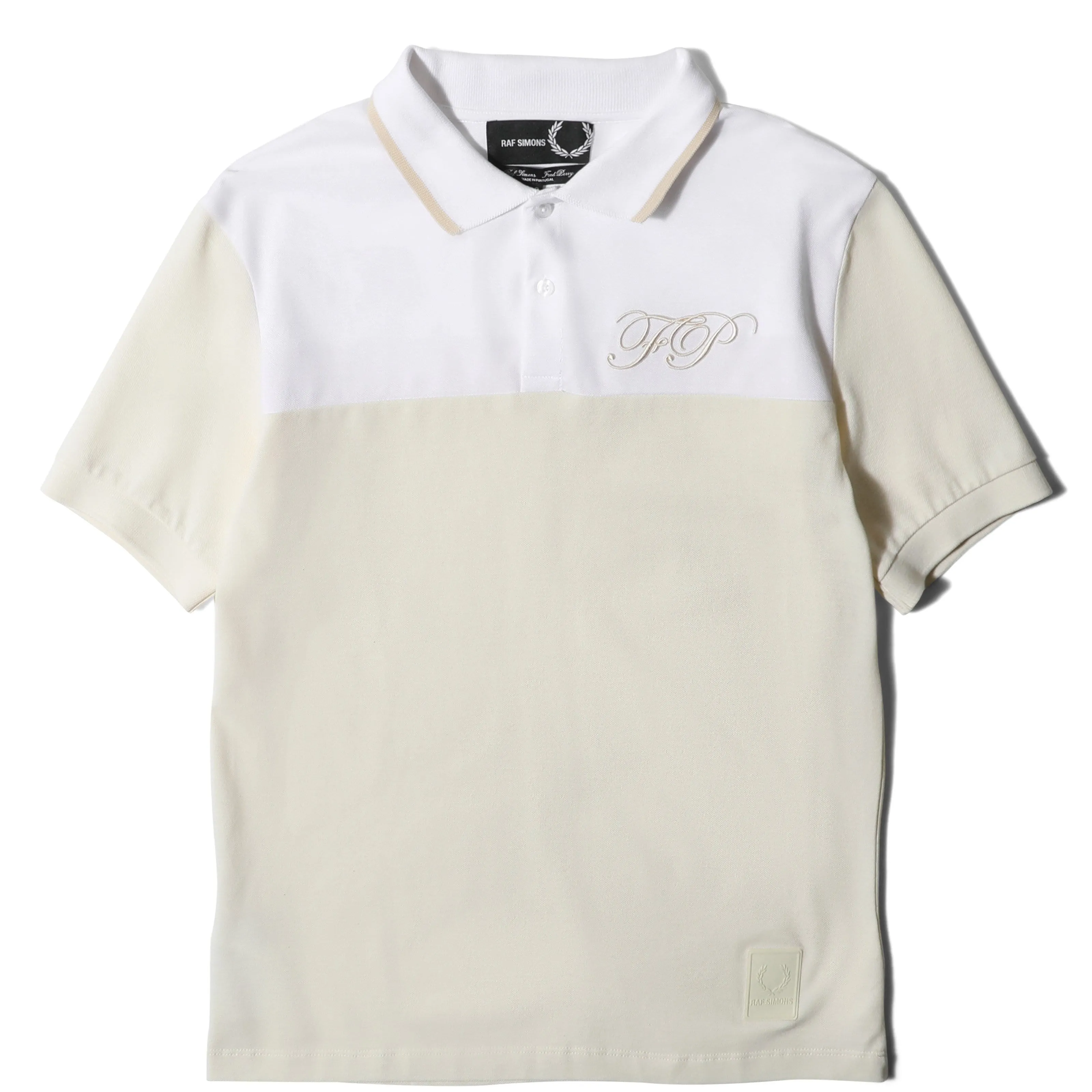 x Raf Simons EMBROIDERED INITIAL PIQUE SHRT